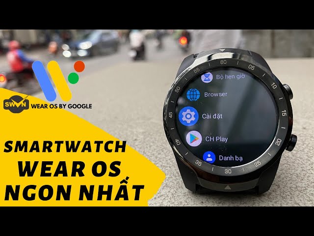 SmartWatch Wear OS ngon nhất | Review Ticwatch Pro 2 màn hình - Trợ lý Google thông minh