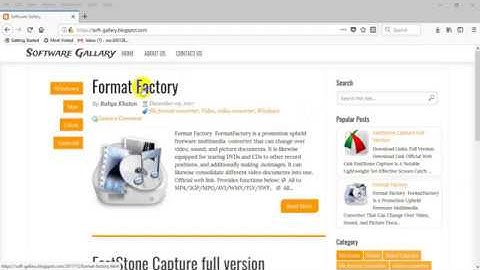 Format Factory | Best video converter