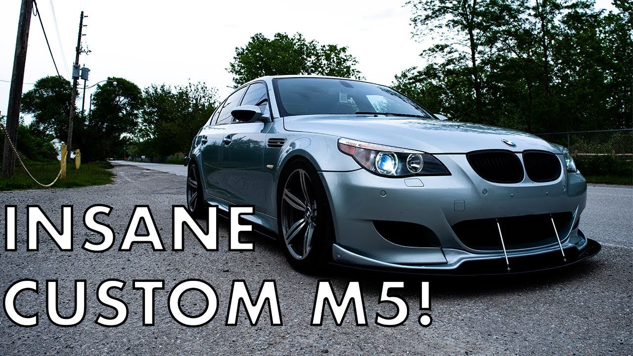 CUSTOM BMW M5 V10 E60 REVEAL!!! - YouTube