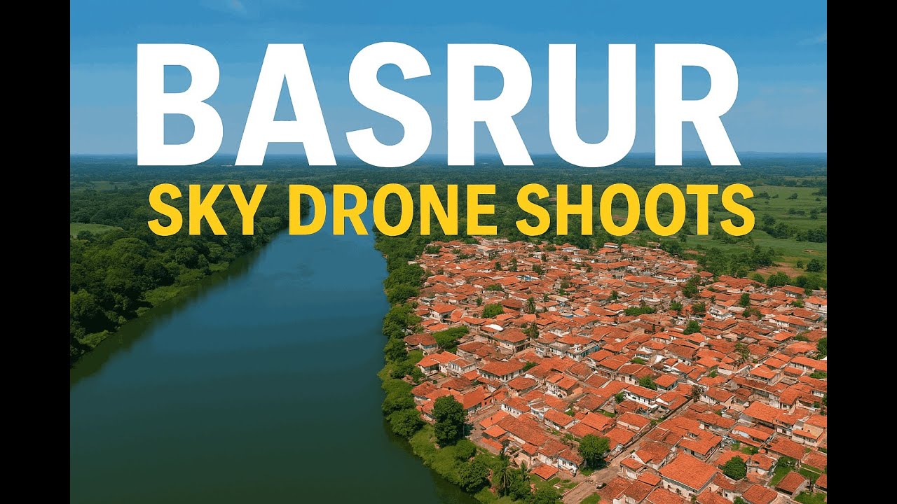 Basrur From the Sky | First-Ever Aerial View of the Historic Coastal ...