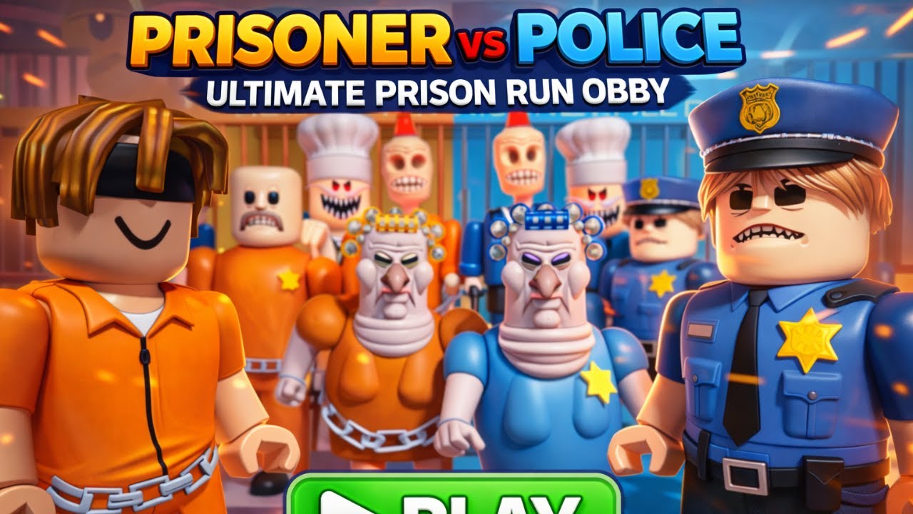 Prisoner vs Police: Ultimate Prison Run Obby | Roblox - YouTube