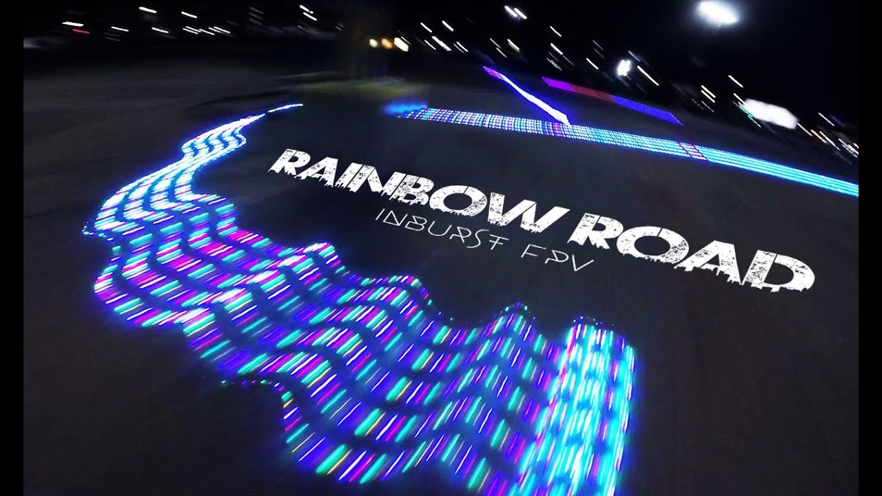 4s VS 5s Rainbow Road Drone Racing YouTube