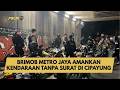 BRIMOB METRO JAYA AMANKAN KENDARAAN TANPA SURAT DI CIPAYUNG