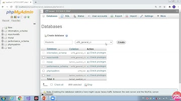 كورس تعلم  SQL- MYSQL كاملة | فديو #01: إنشاء قاعدة بيانات MSQL