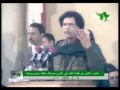 خطاب القذافي عام      استمع للنهاية و فكر في الواقع العربي يا عربي  