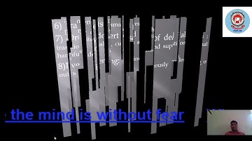 Where the mind is without fear, Std 10 Unit 1, 1:1 Poem by Rabindranath Tagore. English Workshop