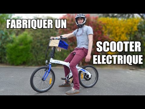 Fabriquer un scooter électrique !