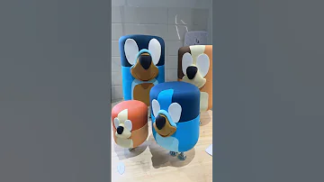 Happy 5 Years Of Bluey Cake Bluey Ytshorts 