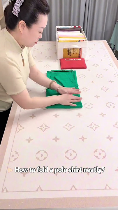The Easiest Way to Fold a Polo Shirt (No More Closet Chaos!)