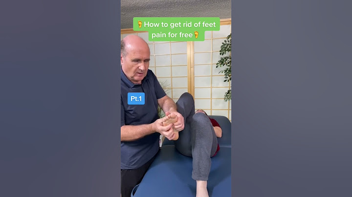 How to get rid of feet pain for free. 🦶