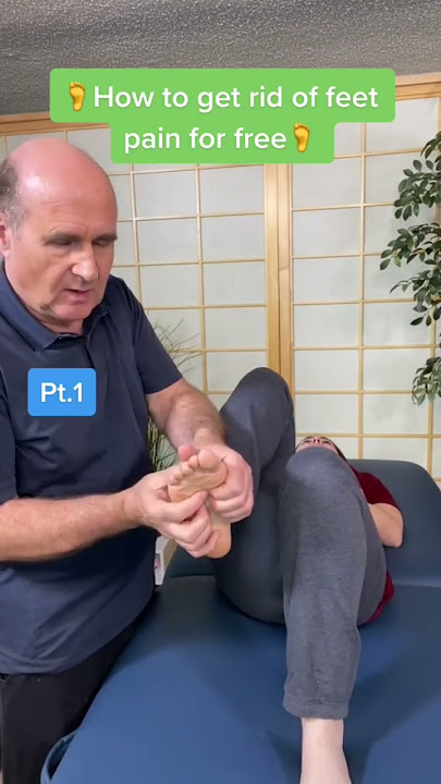 How to get rid of feet pain for free. 🦶