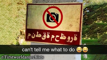 r/Firstworldanarchists | rules = B R O K E N