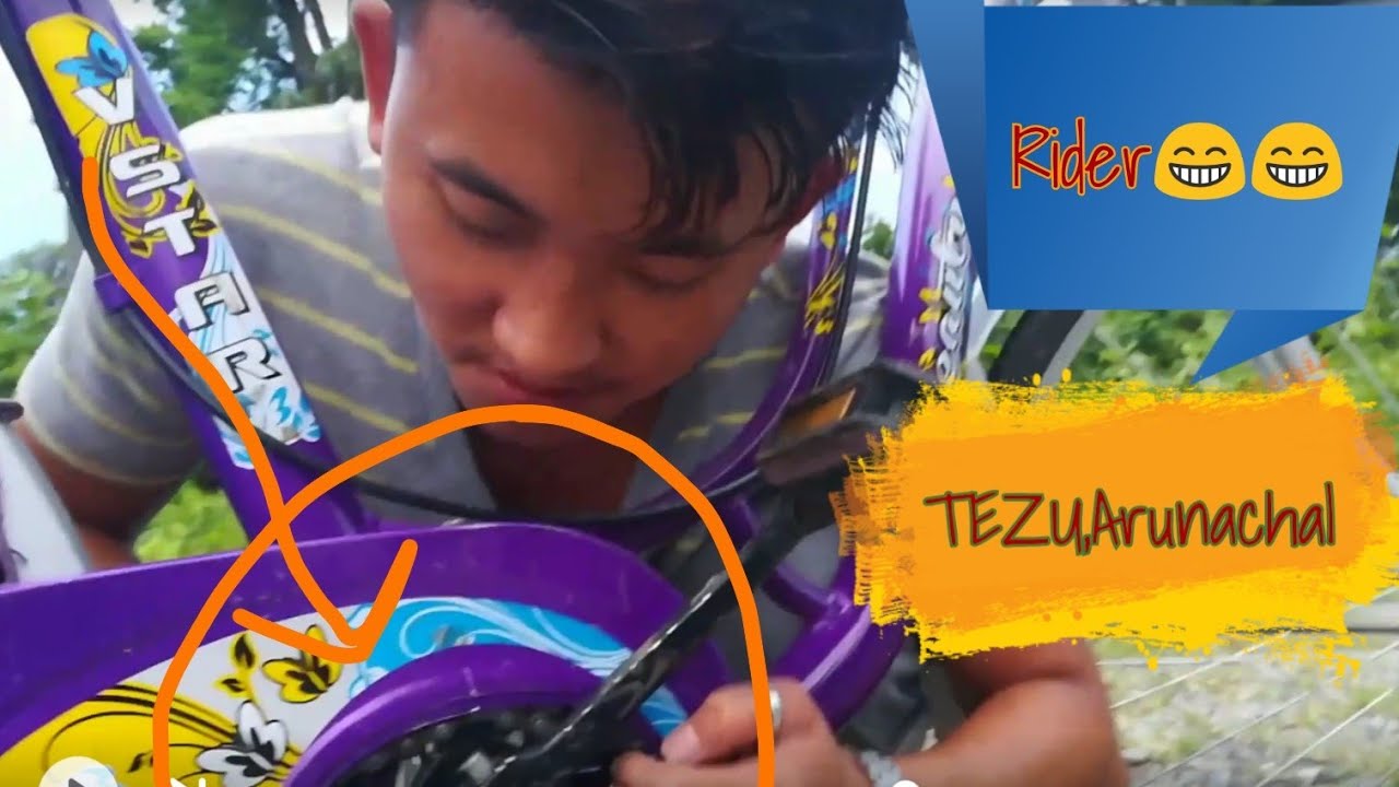 TEZU|MaLai Raja/Kego Lendo riding super bike @ Tezu,arunachal pradesh - YouTube