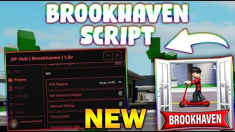 *NEW* Brookhaven 🏡RP Script (PASTEBIN 2025) (KILL, KICK, BRING PLAYERS, TROLL, UNLOCK GAMEPASSES)