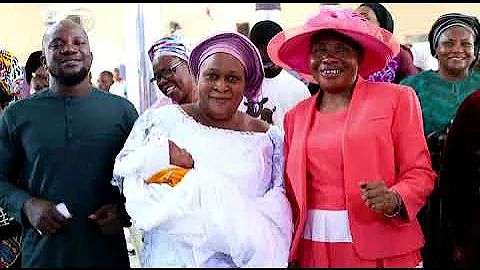 ELIJAH OLAOYE DEDICATION CEREMONY