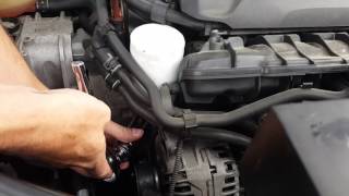2010 Volkswagen CC 2.0t Oil Pressure Sensor Replacement