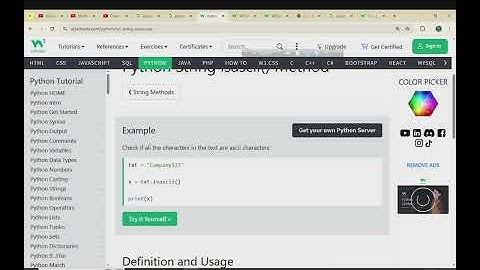 5. Python string built in functions