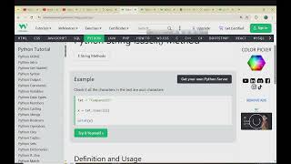 5. Python string built in functions