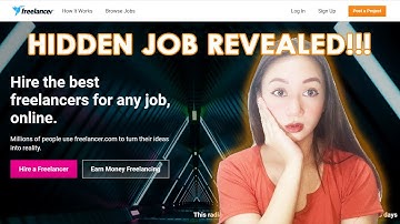 Hidden Job Exposed | Freelancer.com Website