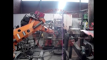 Handling boilers with KUKA robot - RAS-Skordos