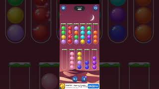 Game:Ball Sort iq Puzzle gameplay level 409 Up ❤️