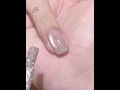 Fresh Nude Glitter Ombre Nail Tutorial | Casual Design