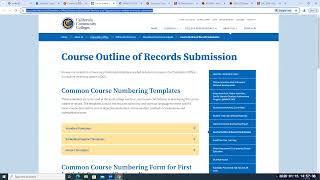 Common Course Numbering Project Common Course Numbering Tutorial