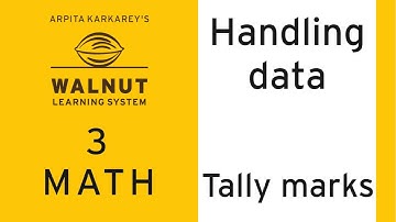 3 Math - Handling data - Tally Marks