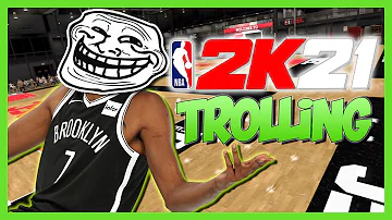 Troll Wrecks Players in Rec Center | NBA2k21