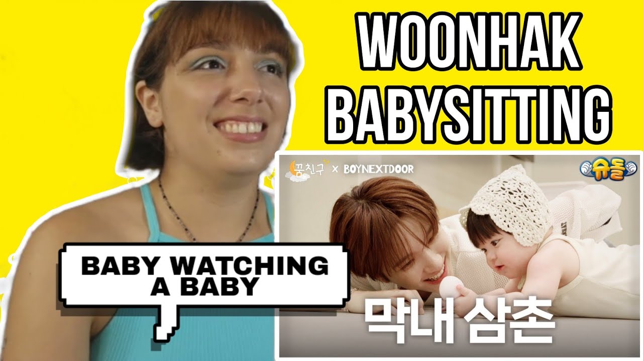 What Happens When You Leave a Baby with WOONHAK | Dream Buddy | BOYNEXTDOOR REACTION