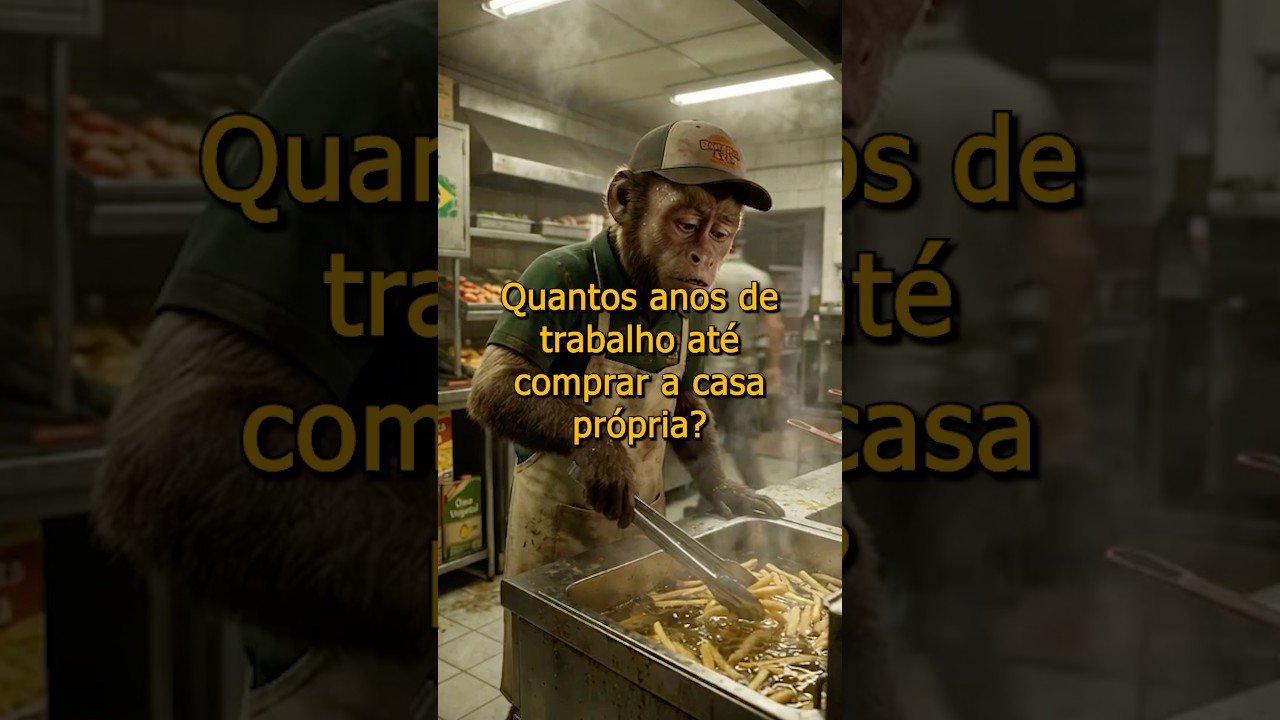 Quantos anos de trabalho no Brasil até comprar a casa própria? #casapropria #curiosidade #brasil