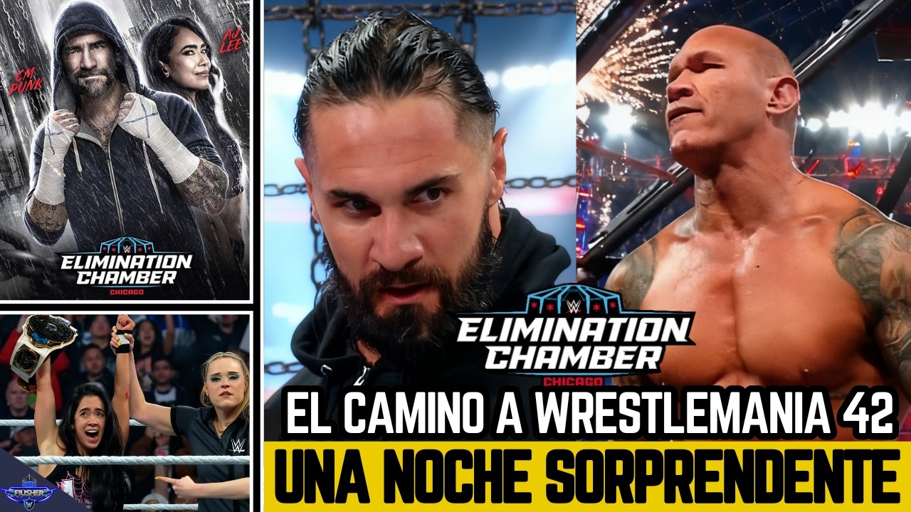 Seth Rollins REGRESA y Randy Orton GANA elimination chamber | WWE Elimination Chamber 2026
