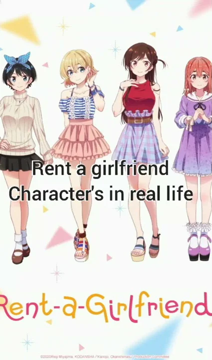 Rent a girlfriend || Characters in real life