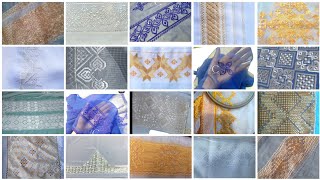 شلوار های دست دوزی،  خامک دوزی،  مدلهای تازه دوخته شده،  صرف جهت ایده khaamak embroidered patterns