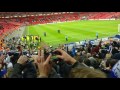 Spurs v Gent - Players entering the pitch &amp; post-match celebrations