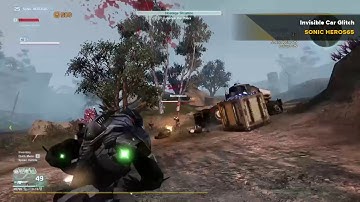 Invisible Car Glitch On Defiance 2050 Xbox One