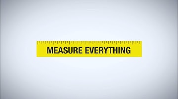 Data Driven #3: Measure Everything