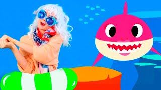 Tiburón Bebé - Canciones Infantiles | Baby Shark 8 Esp | Alex Y Nastya
