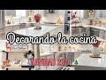 Decorando mi cocina para esta Navidad 2021 | Como decorar tu cocina | Christmas kitchen decor 2021