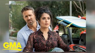 Salma Hayek and Ryan Reynolds talk new film, ‘The Hitman’s Wife’s Bodyguard’ l GMA