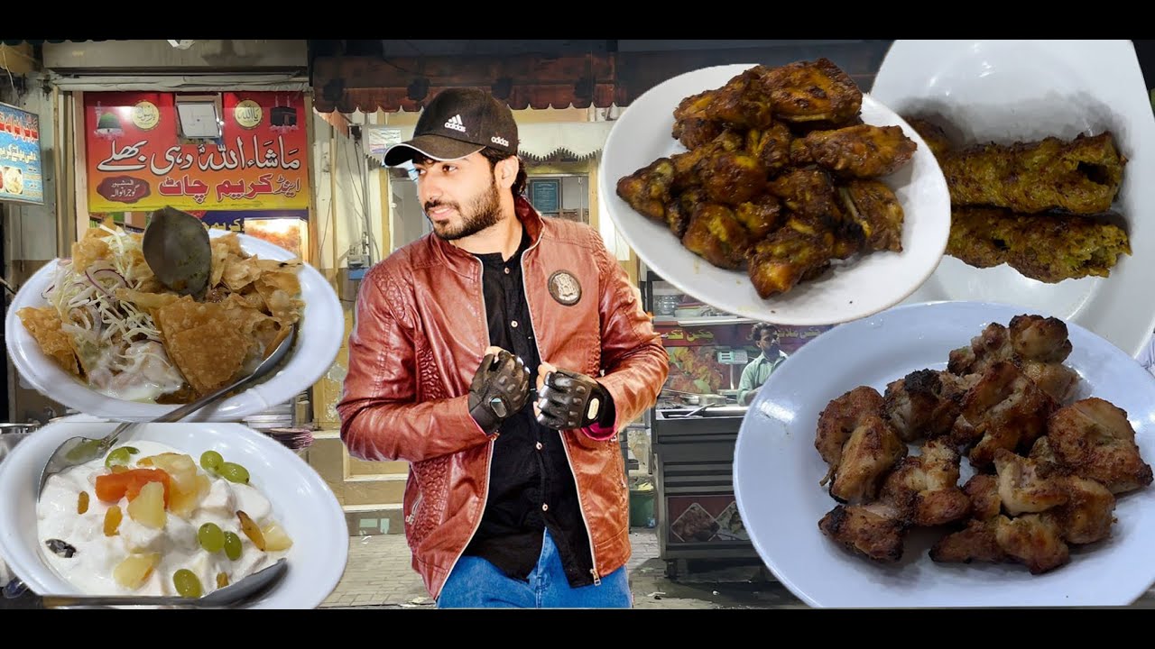 Famous Gujranwala Dahi Bhallay and Bar B Q Green Town Lahore Famous