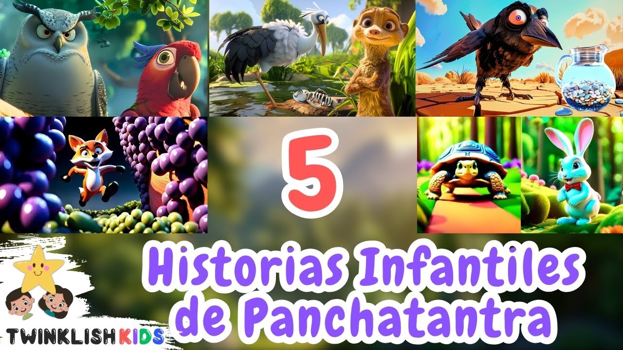 Historias de Panchatantra en Español - Cuentos Cortos para Niños - Fábulas de Animales con Moraleja