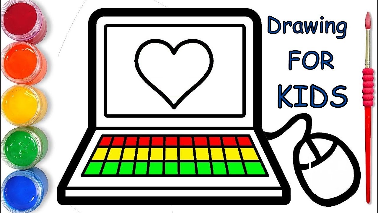 Drawing Computer for children/Bolalar uchun Kompyuter rasm chizish ...