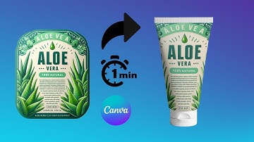 Place Your Design on a Cream Tube in Under 1 Minute – Canva Mockup Tutorial