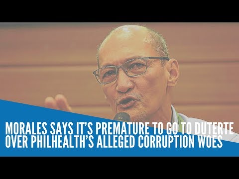 Premature to go to Duterte over alleged corruption woes, says PhilHealth chief