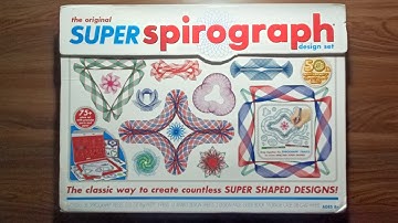 Finally I Bought The Original Super Spirograph Design Set 😍