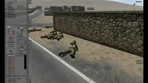 ArmA: Suppression test