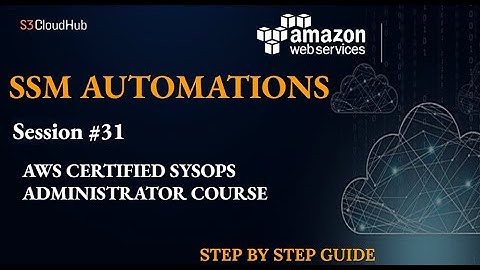 AWS SSM AUTOMATION | How to automate Restart EC2 Instances Runbook