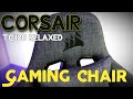 Corsair tc100 relaxed gaming chair  fabricgrey unboxingassembling corsair gamingchair gaming