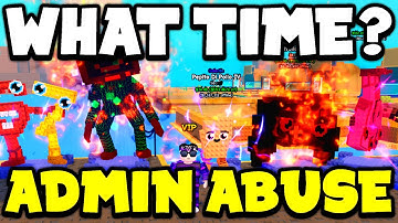 What time is ADMIN ABUSE TODAY in Plants Vs Brainrots Roblox
